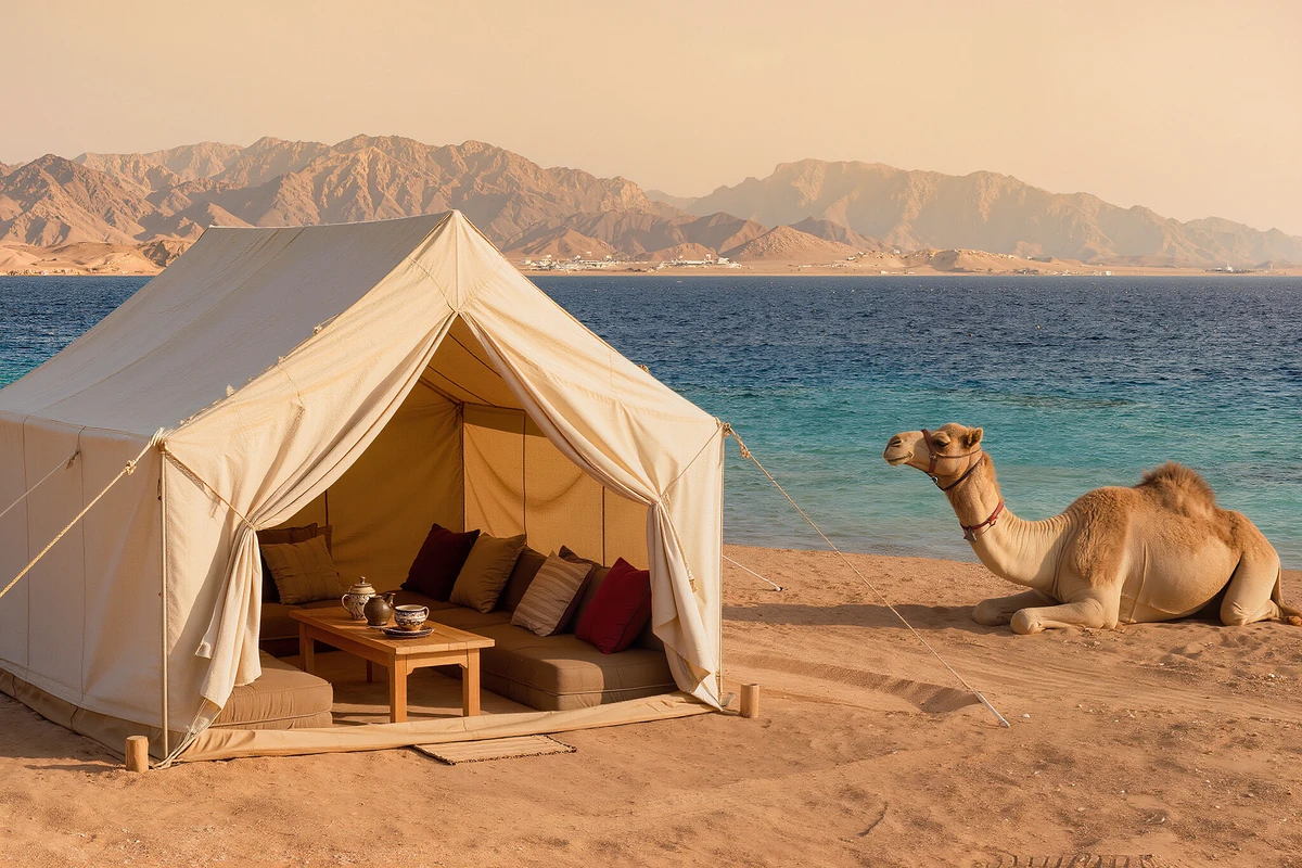Blue Hole, Coloured Canyon and Dahab Jeep Trip from Sharm El Sheikh