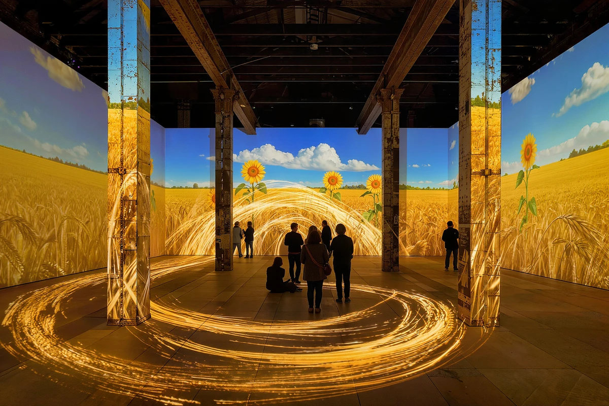 Atelier des Lumieres Van Gogh Immersive Exhibition Tickets Paris