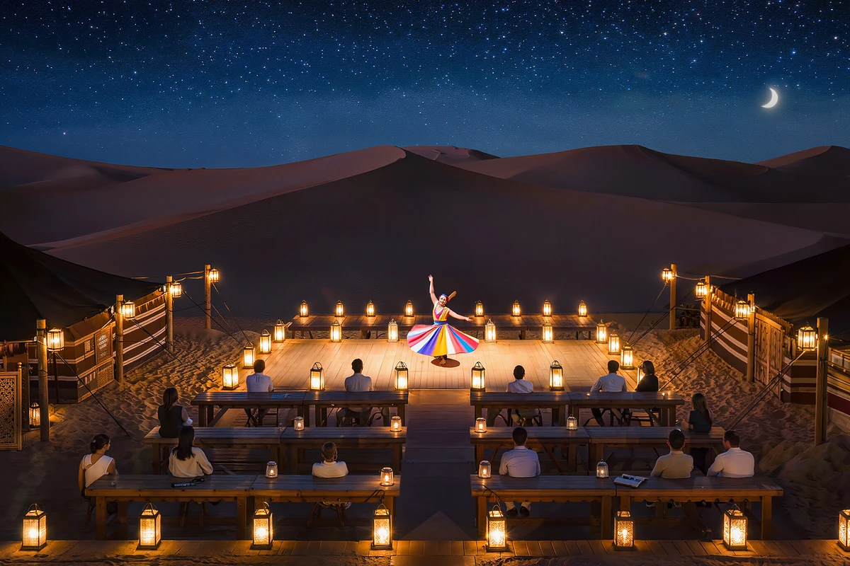 Super Desert Safari with Quad, Camel, BBQ Dinner and Show Hurghada