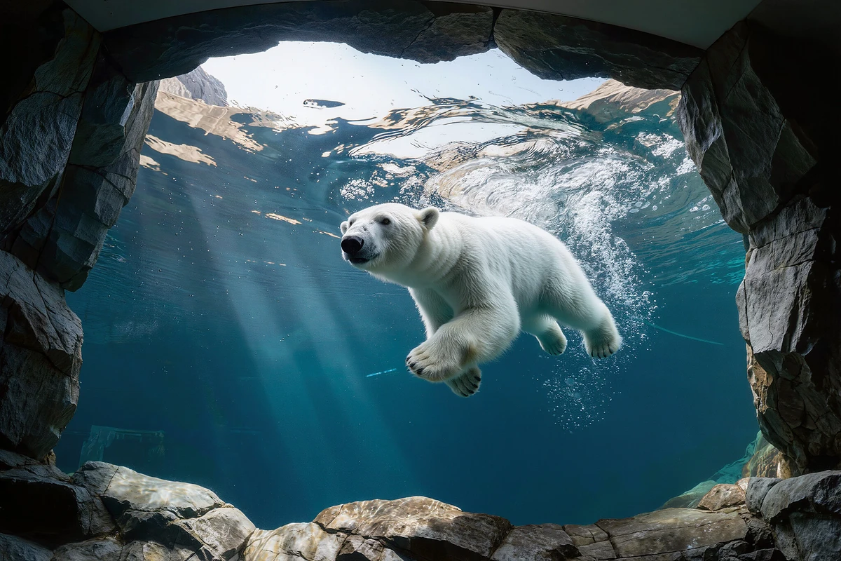 Asahiyama Zoo, Shirahige Waterfall & Blue Pond Day Tour, Sapporo