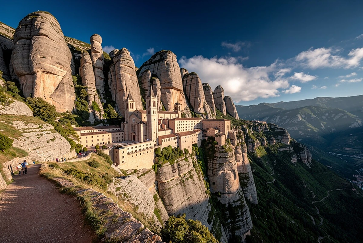 Montserrat Monastery & Cogwheel Train Tour from Barcelona