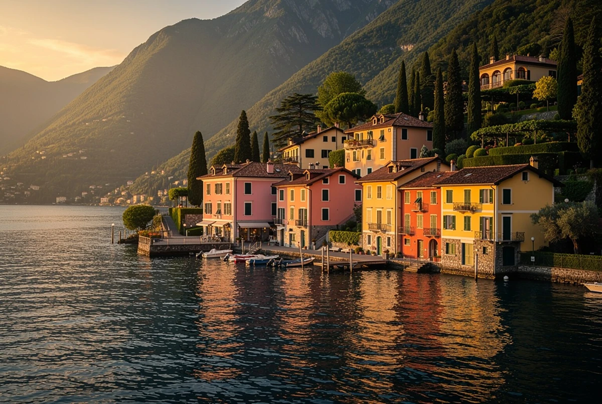 Train from Milan to Lake Como
