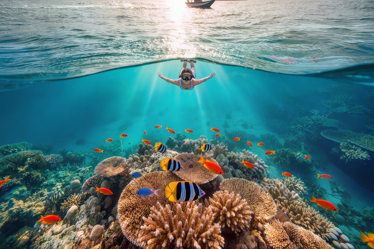 Dolphin Watching Speedboat with Snorkelling and 2 Islands Hurghada