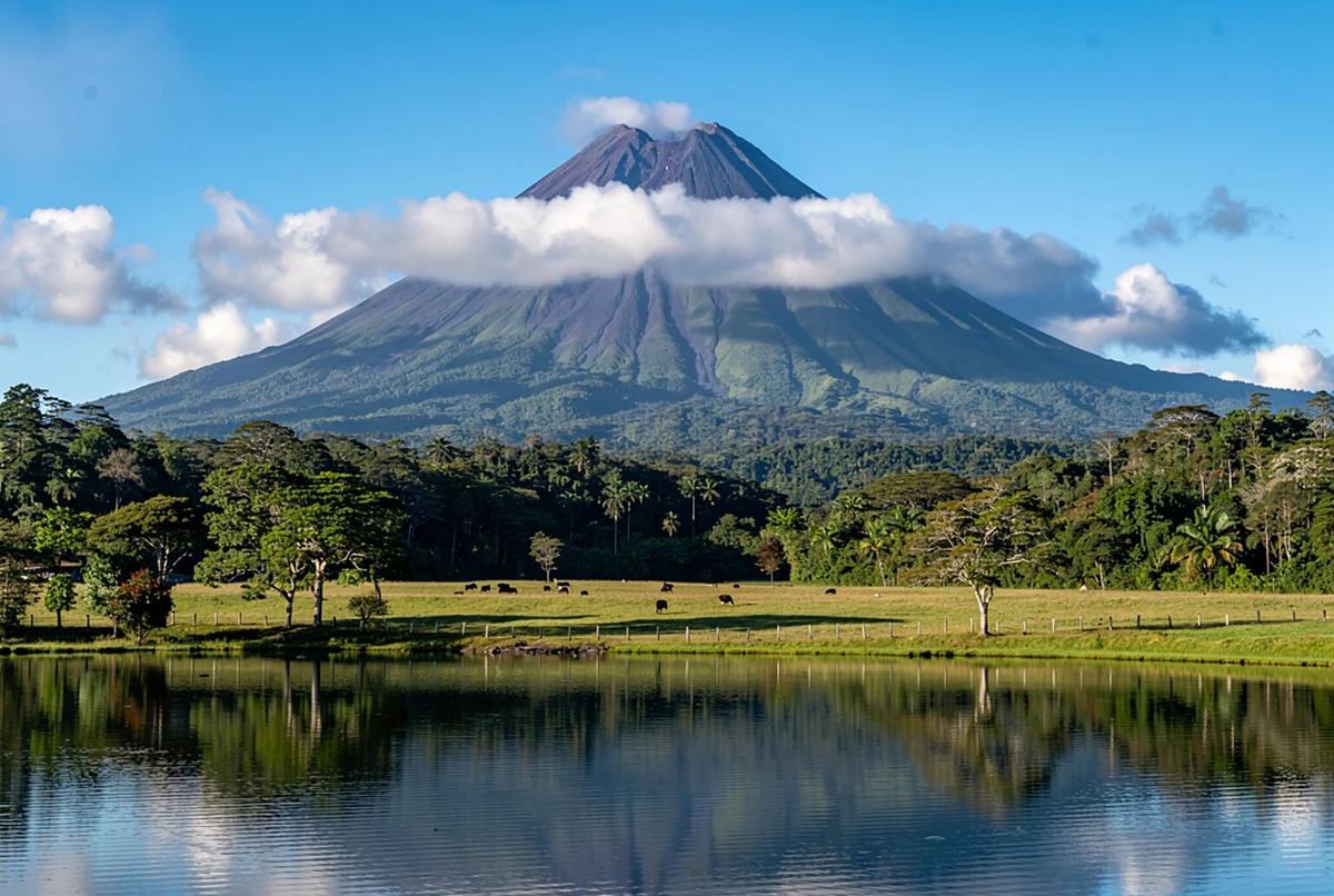 Arenal Volcano, Waterfalls and Hot Springs Day Trip San José