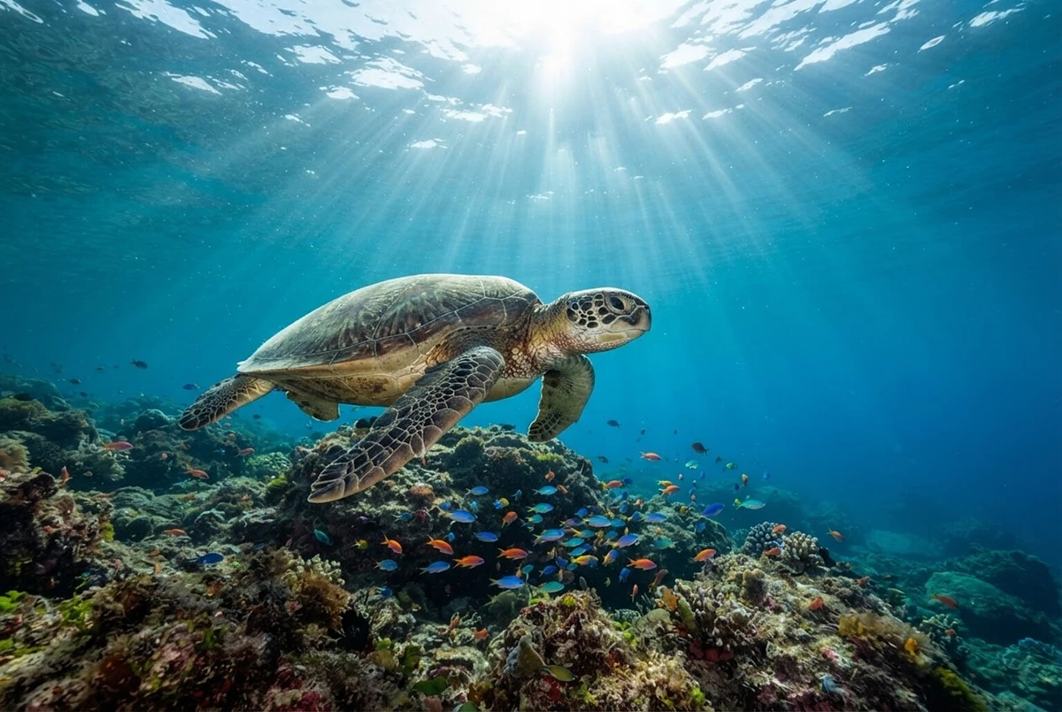 Kayak and Snorkelling Marine Wildlife Safari Tenerife
