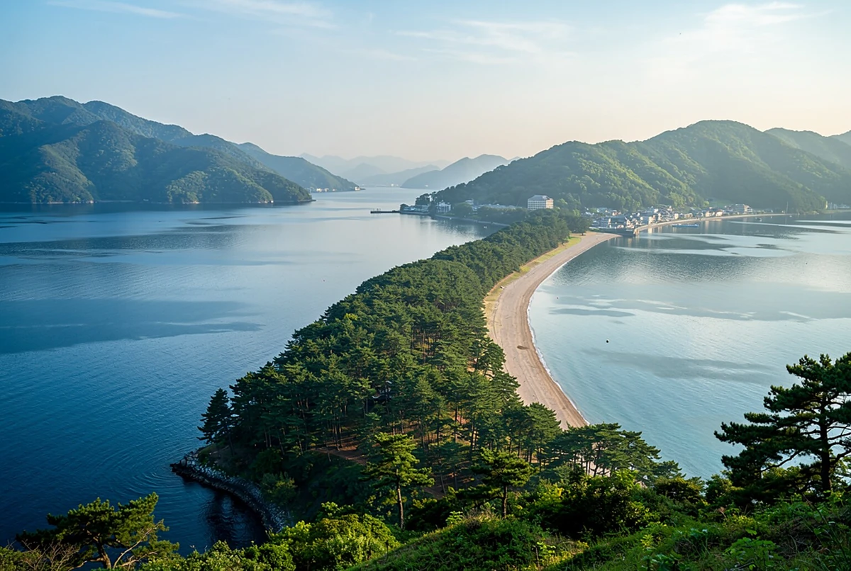 Amanohashidate and Ine Funaya Boathouses Day Tour Kyoto