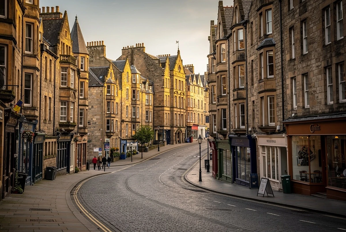 مطار إدنبرة إلى محطة القطار
