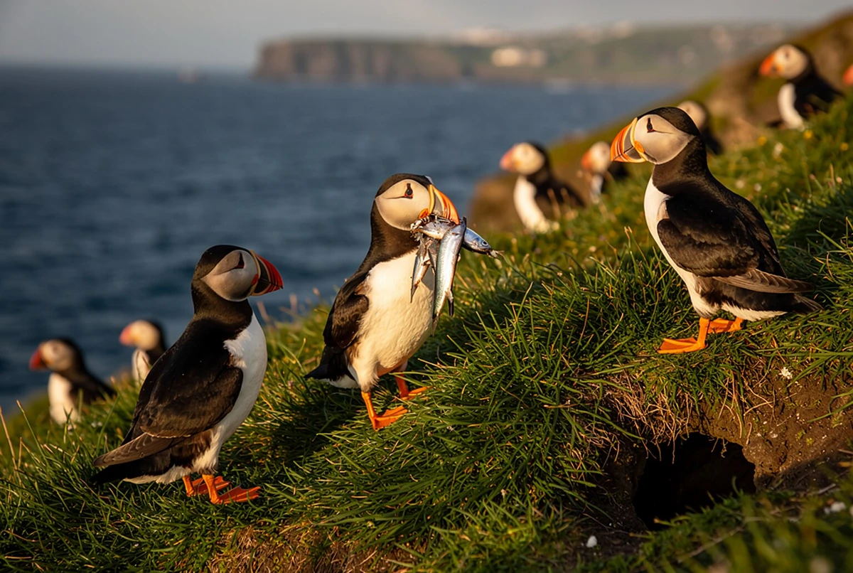 Puffin Watching Boat Tour to Lundey & Akurey Islands Reykjavik