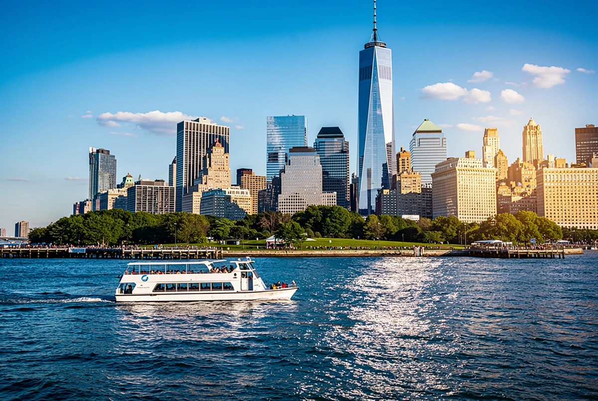 Full Manhattan Island Sightseeing Cruise with Statue of Liberty New York