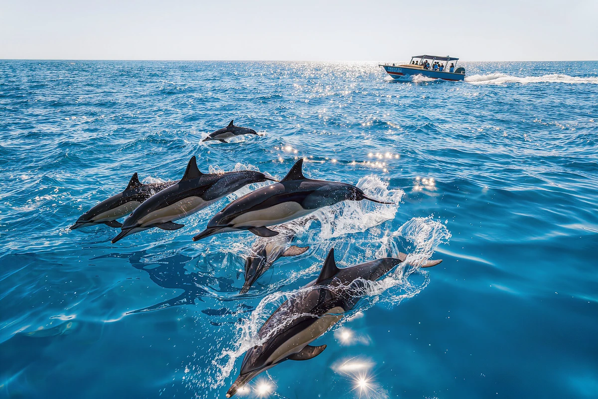Islands Speedboat with Dolphin Watching and Snorkelling El Gouna