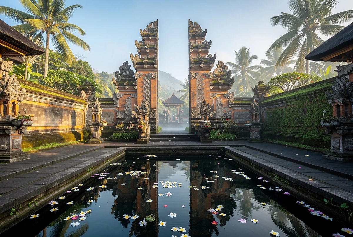 Private Ubud Waterfalls, Water Temple & Rice Terraces Tour Bali