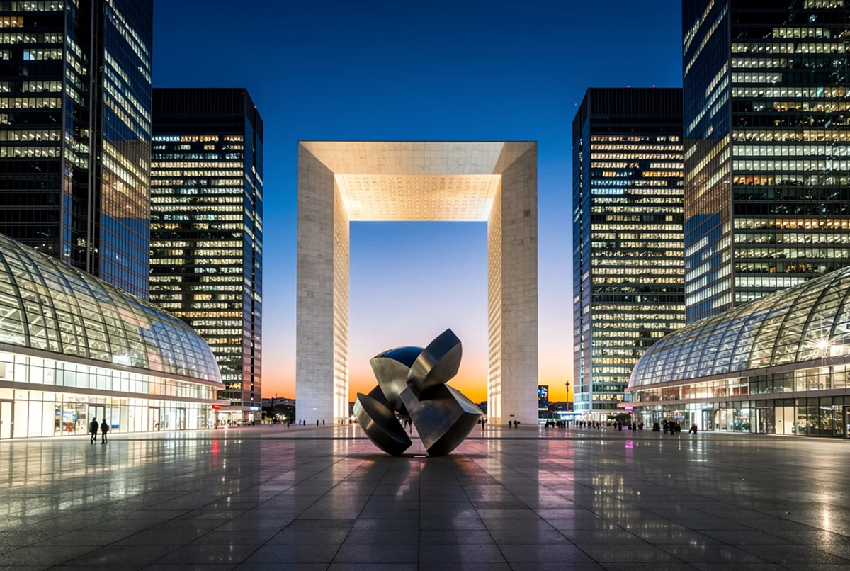 Charles de Gaulle Airport to La Defense