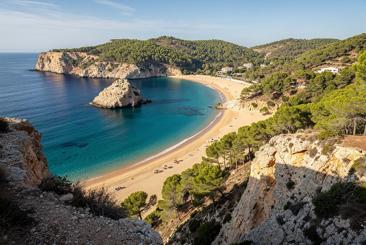 Jeep Safari Tour with Viewpoints and Beaches Ibiza