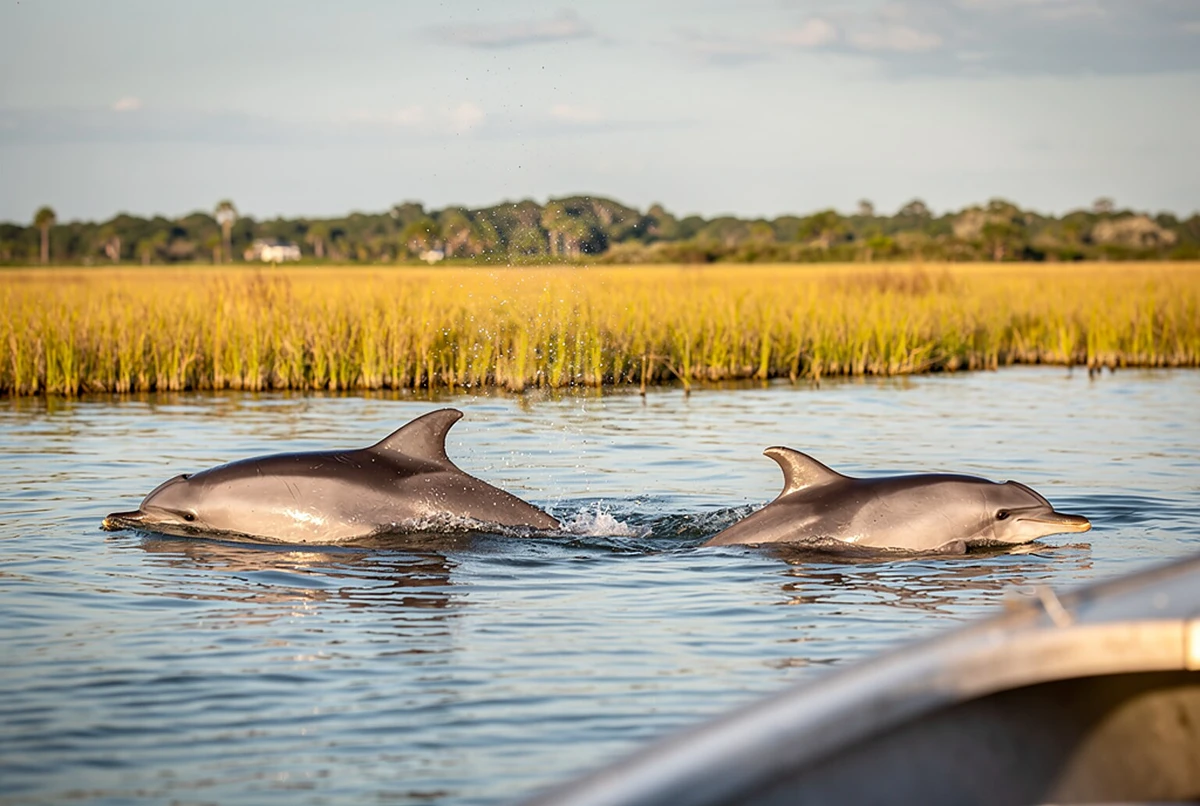 Savannah Dolphin Spotting and Wildlife Eco Cruise