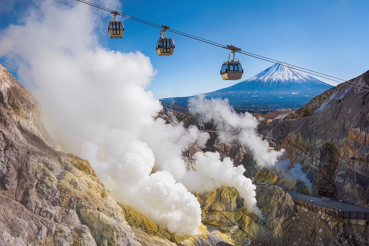 Private Mount Fuji & Hakone Tour with Bullet-Train Return