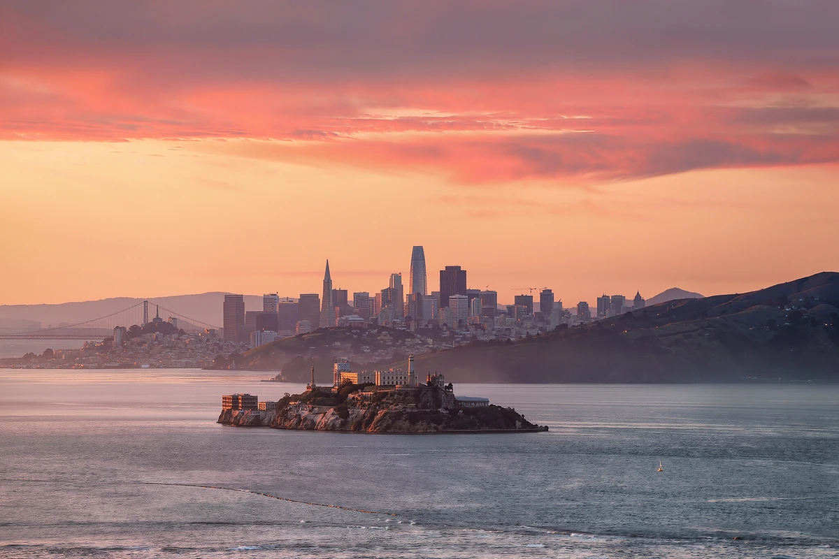 Sunset Cruise on San Francisco Bay by Luxury Catamaran