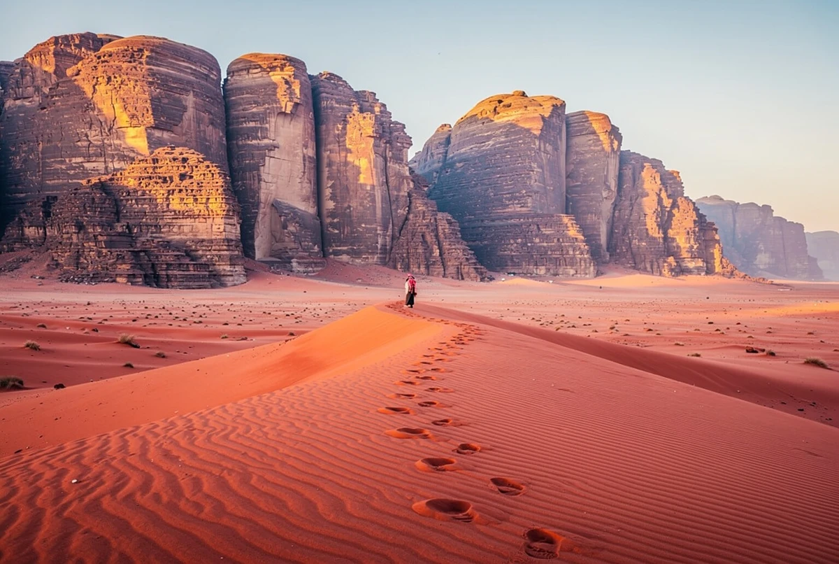مطار الملكة علياء الدولي إلى وادي رم