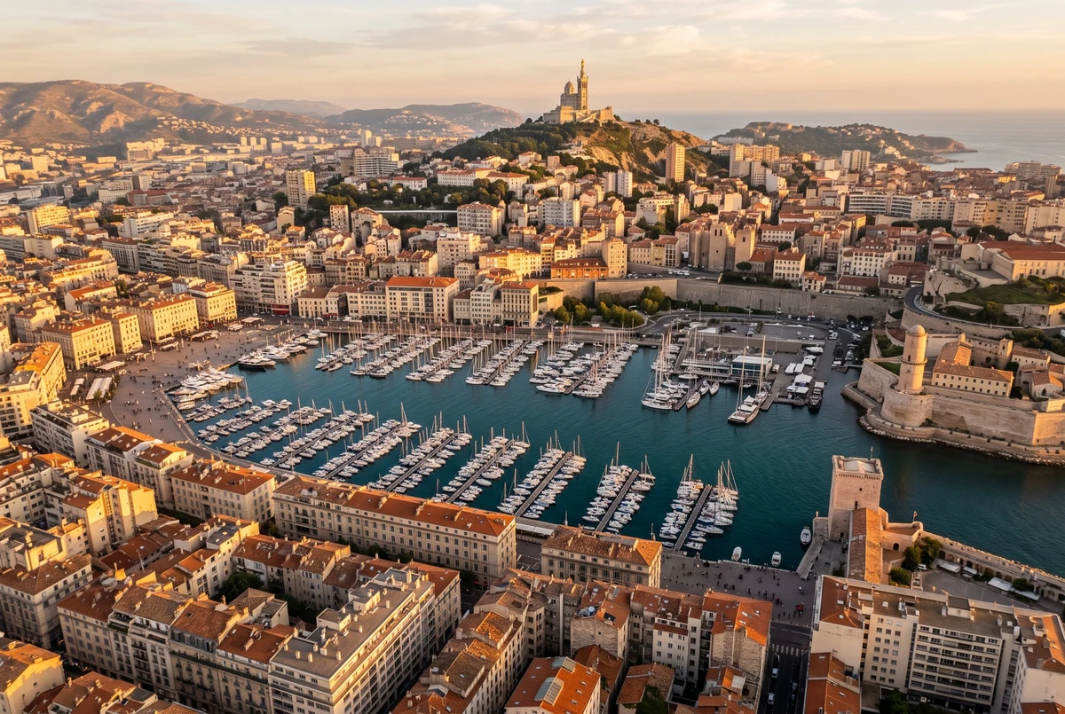 Train from Nice to Marseille