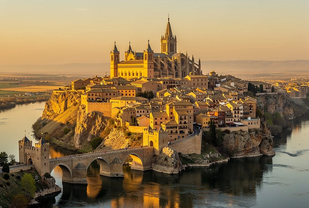 Train from Madrid to Toledo