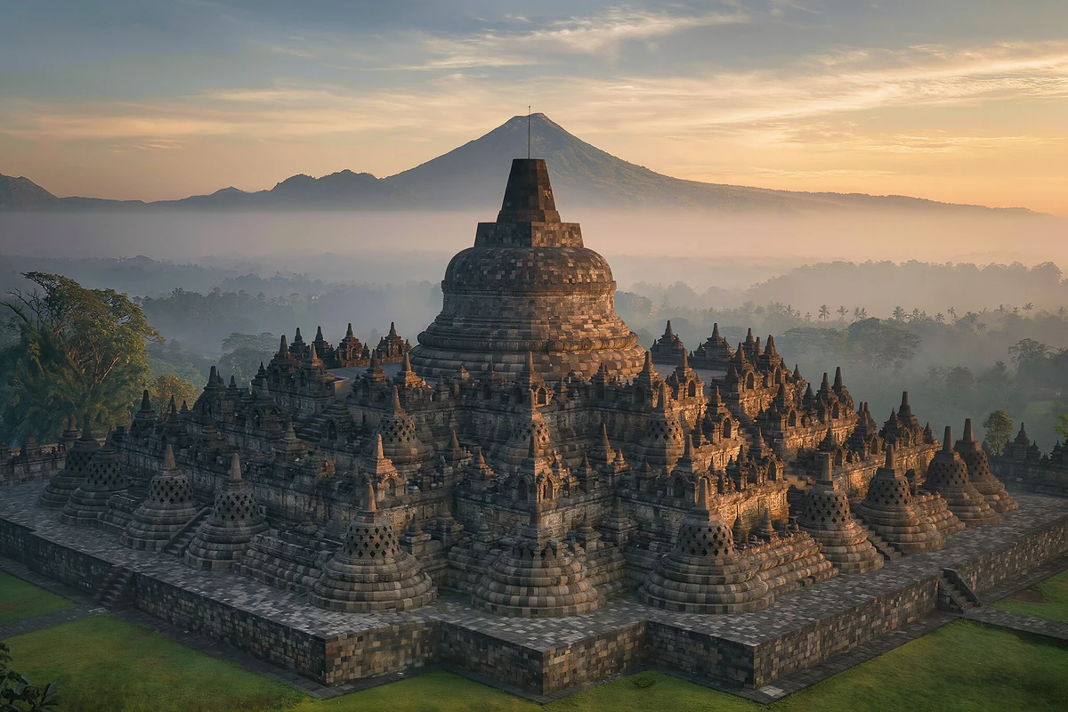 Yogyakarta Airport to Borobudur