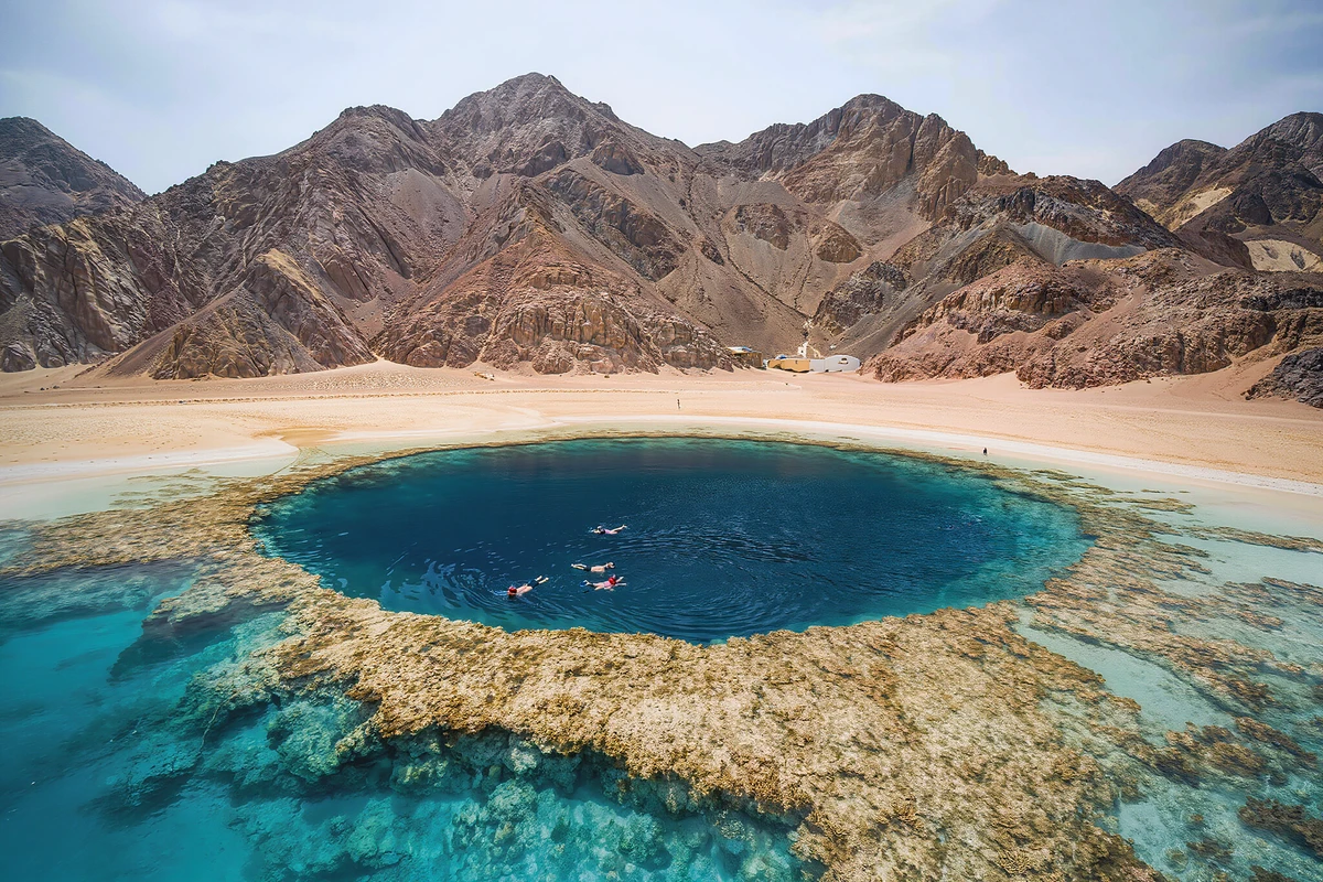 Blue Hole, Coloured Canyon and Dahab Jeep Trip from Sharm El Sheikh