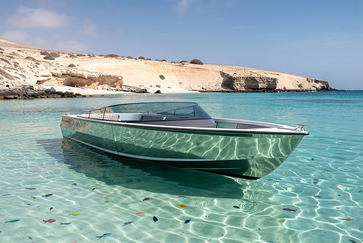 Glass-Bottom Boat Cruise with Paella Lunch Fuerteventura