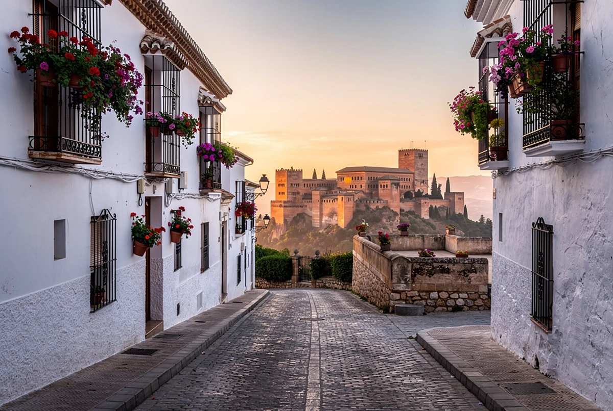 Granada Day Trip with Alhambra and Albaicin from Seville