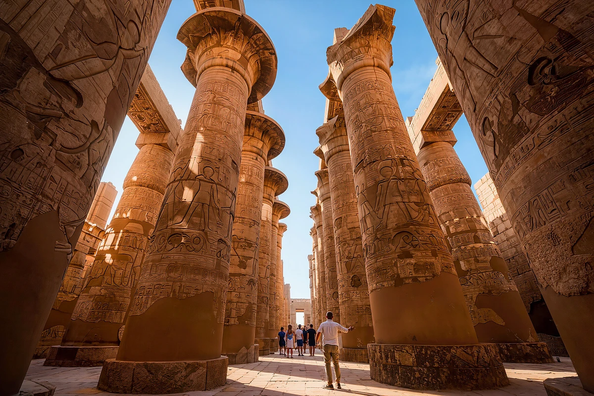 Luxor Day Trip with Sunrise Hot Air Balloon from Hurghada