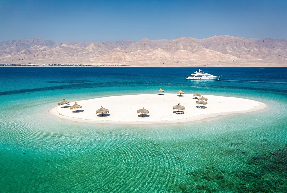 Hula Hula Island Day Trip with Snorkelling & Lunch from Hurghada