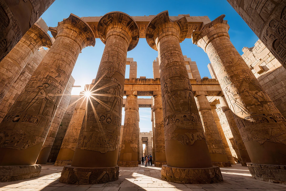 Karnak and Luxor Temple Half-Day Tour with Lunch