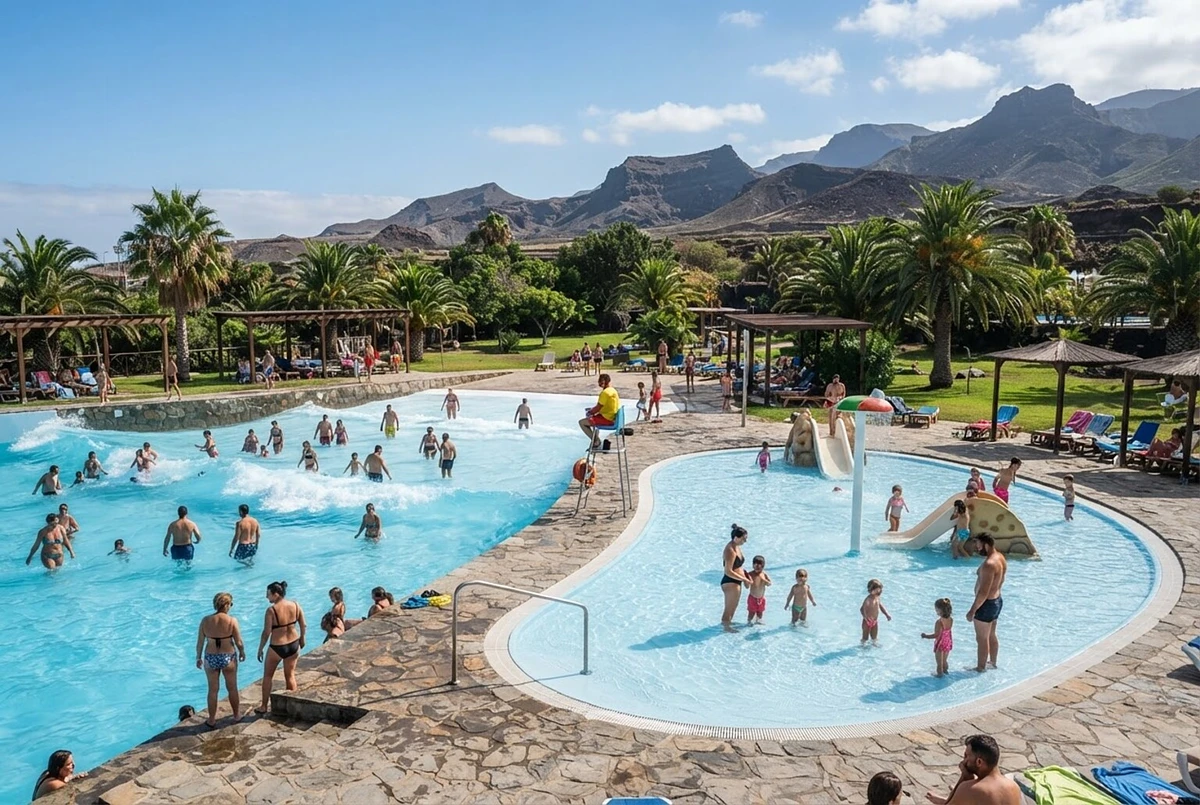 Aqualand Water Park Ticket with Dolphin Show Costa Adeje