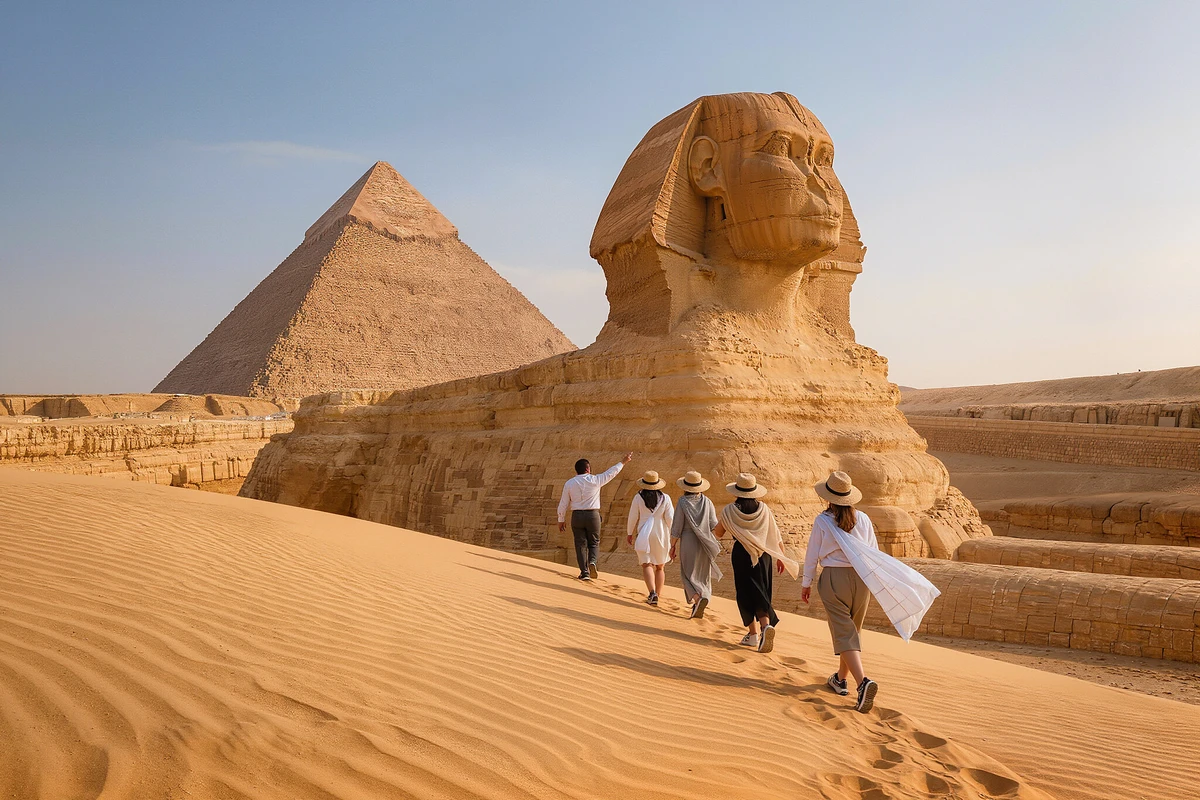 Female-Guided Pyramids, Sphinx, Egyptian Museum & Khan El-Khalili Tour Cairo