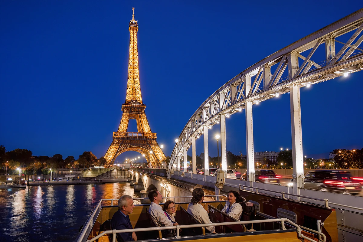 Paris by Night Open-Top Bus Tour