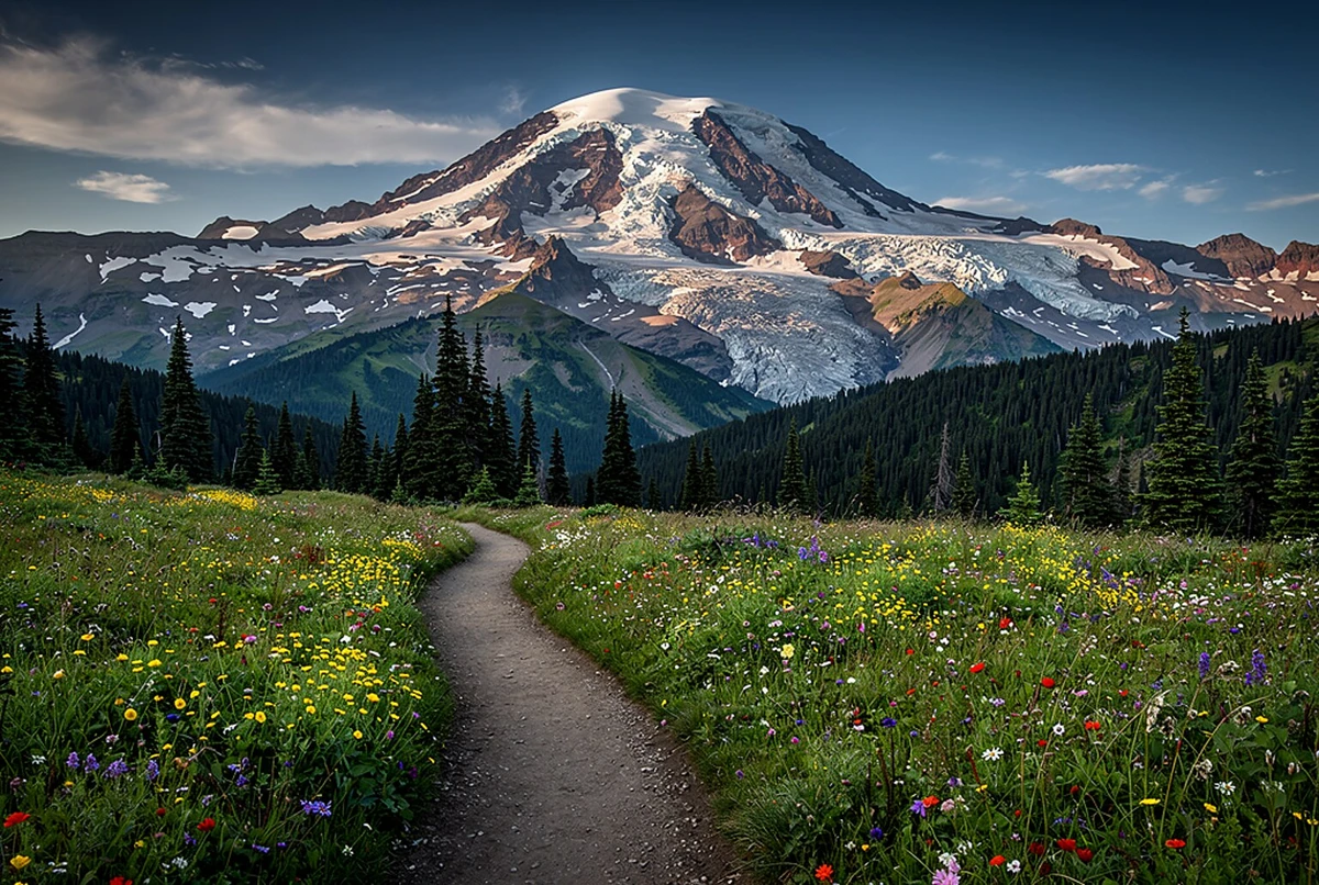Mount Rainier National Park Guided Day Tour from Seattle