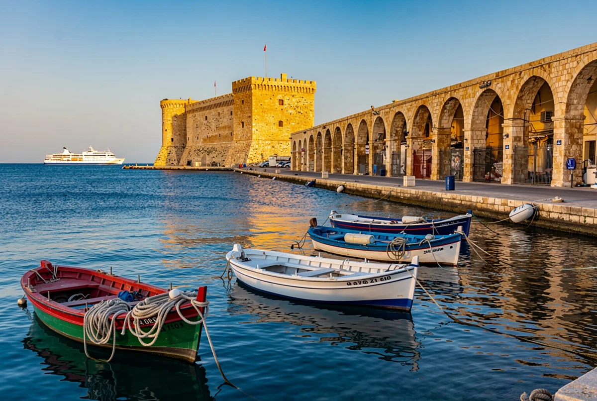 مطار هيراكليون إلى ميناء هيراكليون