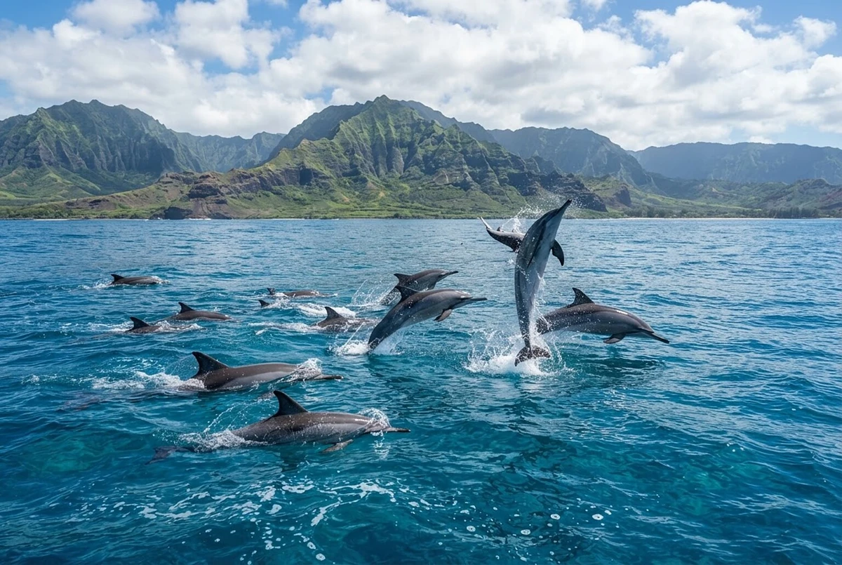 Dolphin Swim and Turtle Snorkel Excursion Waianae Oahu