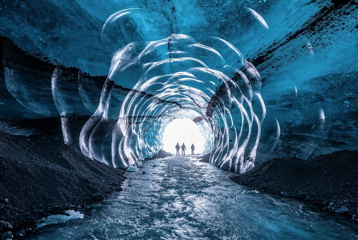 Katla Ice Cave, Super Jeep & South Coast Waterfalls Day Trip from Reykjavik