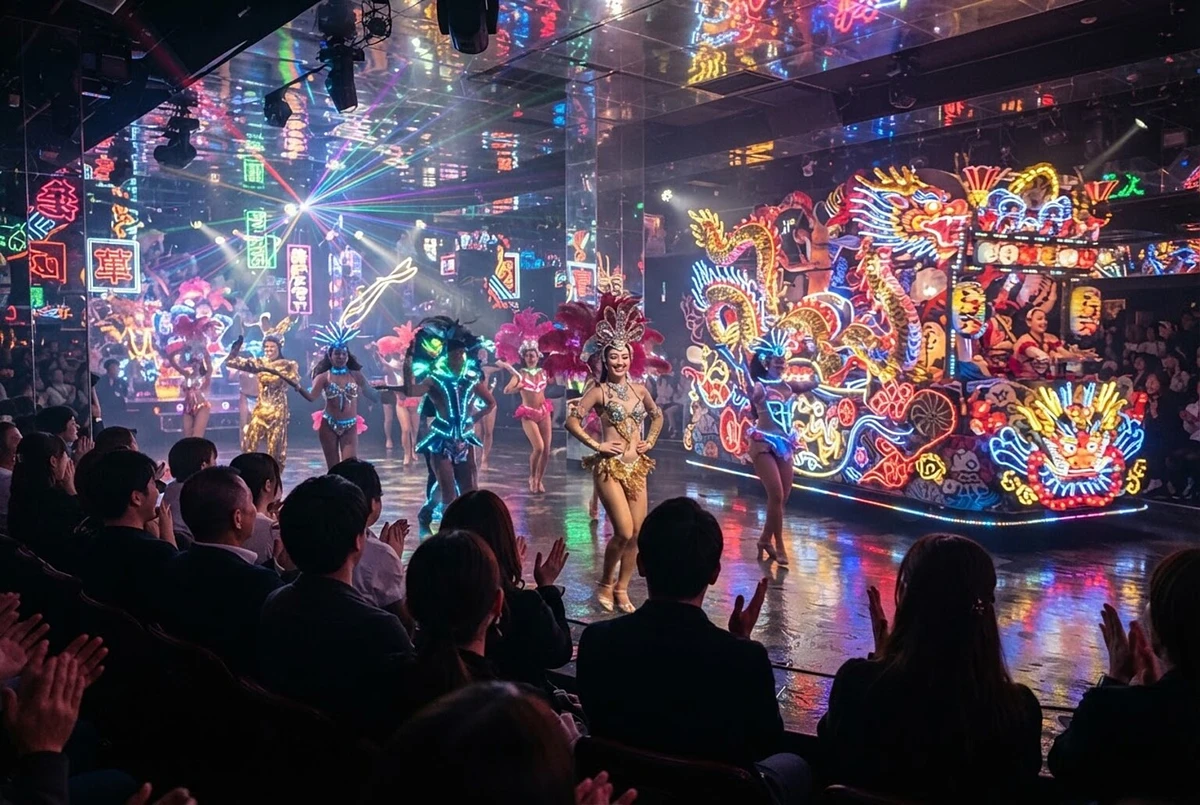 Samurai Restaurant Neon Show Tickets Kabukicho Shinjuku Tokyo
