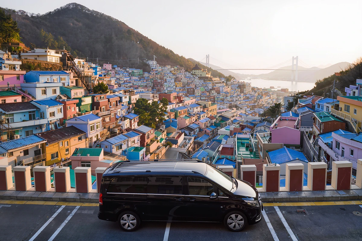 Busan Airport to Gamcheon Culture Village