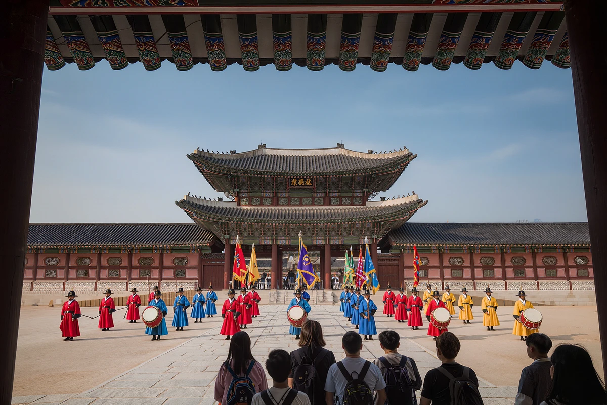 Seoul City Tour: Gyeongbokgung Palace, N Seoul Tower & Namsangol Hanok Village