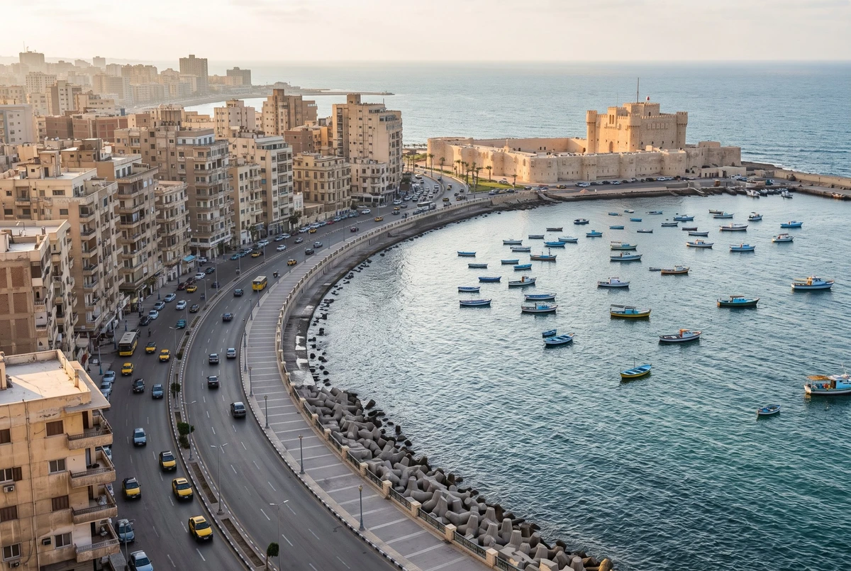 Train from Cairo to Alexandria