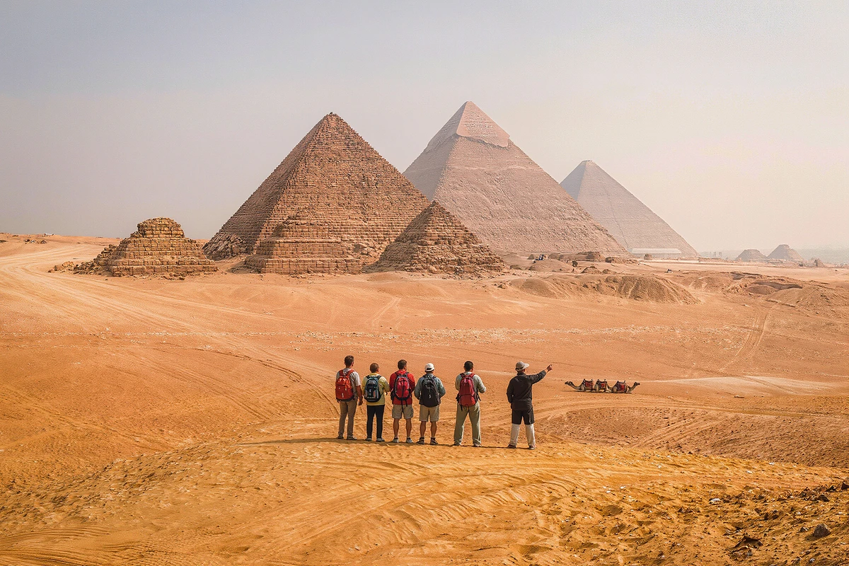 Grand Egyptian Museum, Pyramids & Sphinx Day Tour with Lunch Cairo