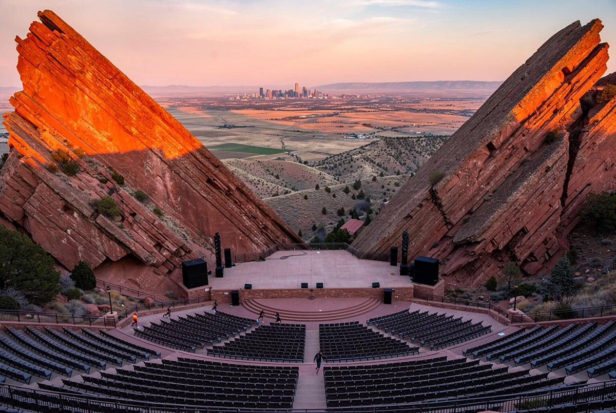 Denver Airport to Red rocks