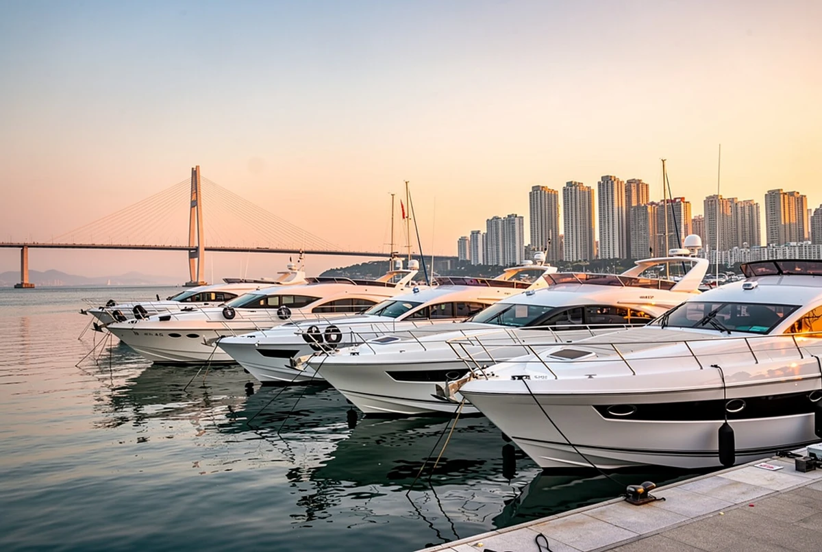 Busan Sightseeing Yacht Cruise Group Tour