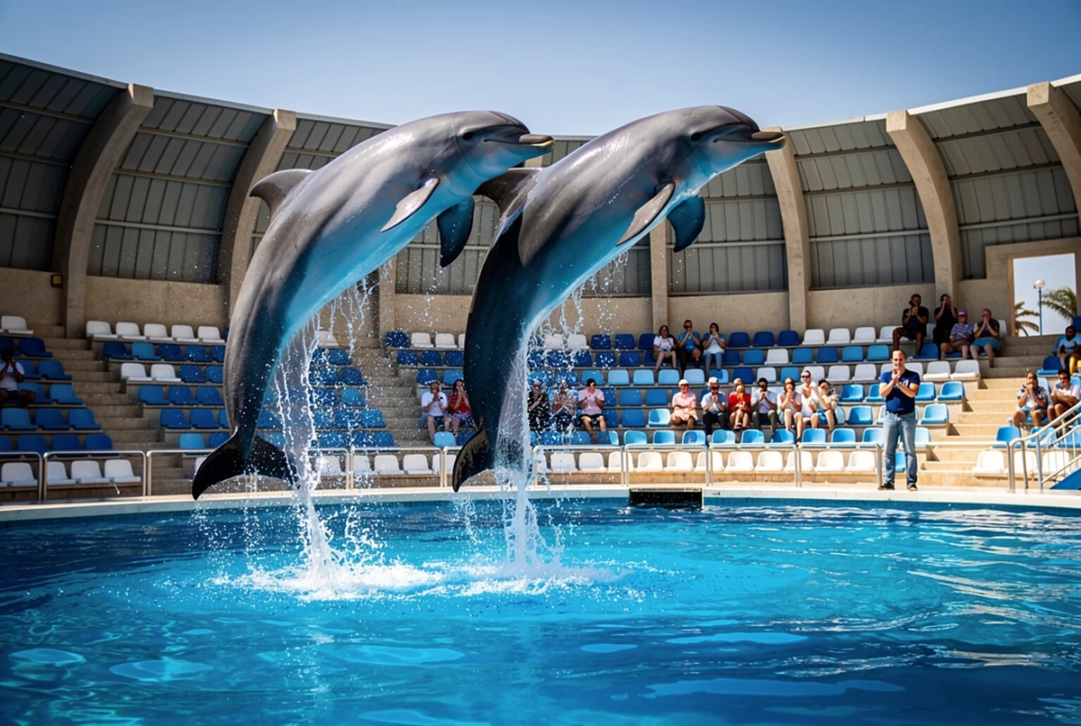 Dolphin World Dolphin & Seal Show Tickets with Hotel Transfers Hurghada