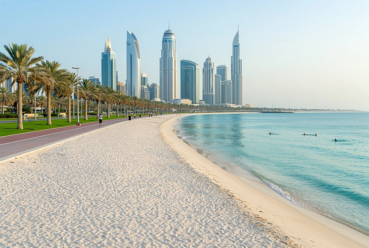 مطار أبو ظبي إلى الكورنيش