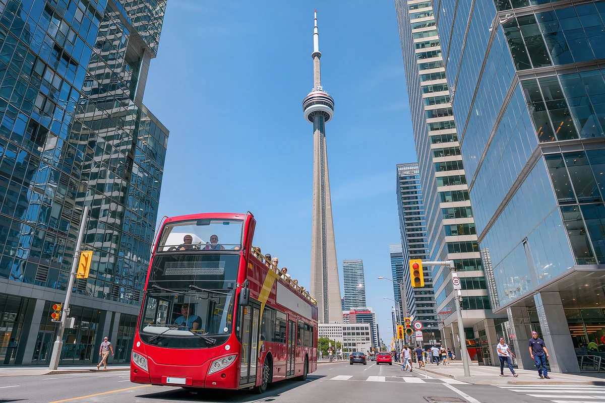 جولة تورونتو بالحافلة السياحية صعود ونزول حر