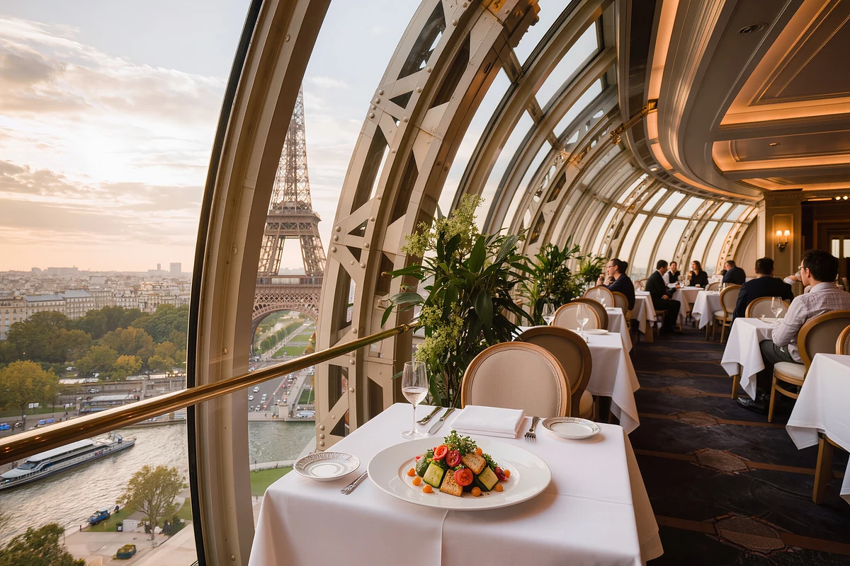 Eiffel Tower Madame Brasserie 3-Course Lunch Paris