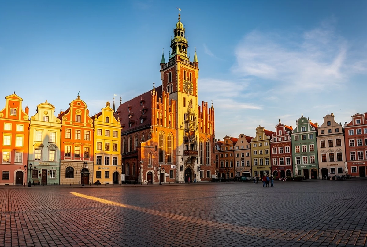 Train from Gdansk to Wroclaw