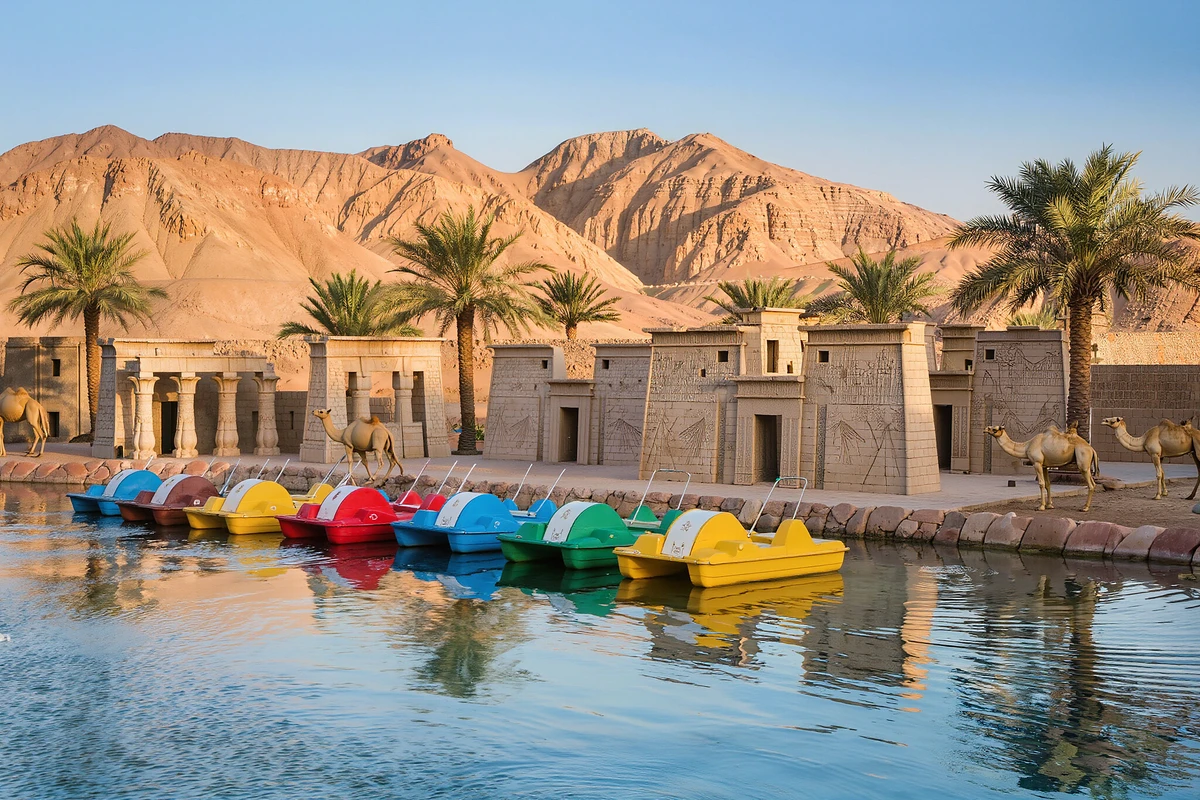 Mini Egypt Park Tickets with Guided Tour & Hotel Transfers Hurghada